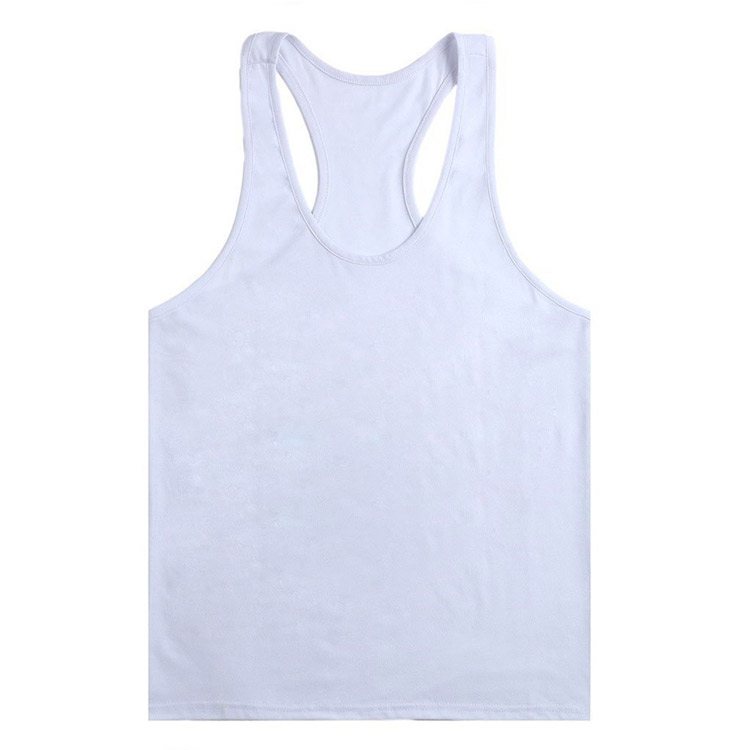 Áo Ba Lỗ (Tank Top) Nam Cotton (Trắng)