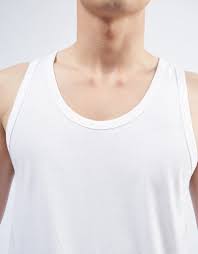 Áo Ba Lỗ (Tank Top) Nam Cotton (Trắng)