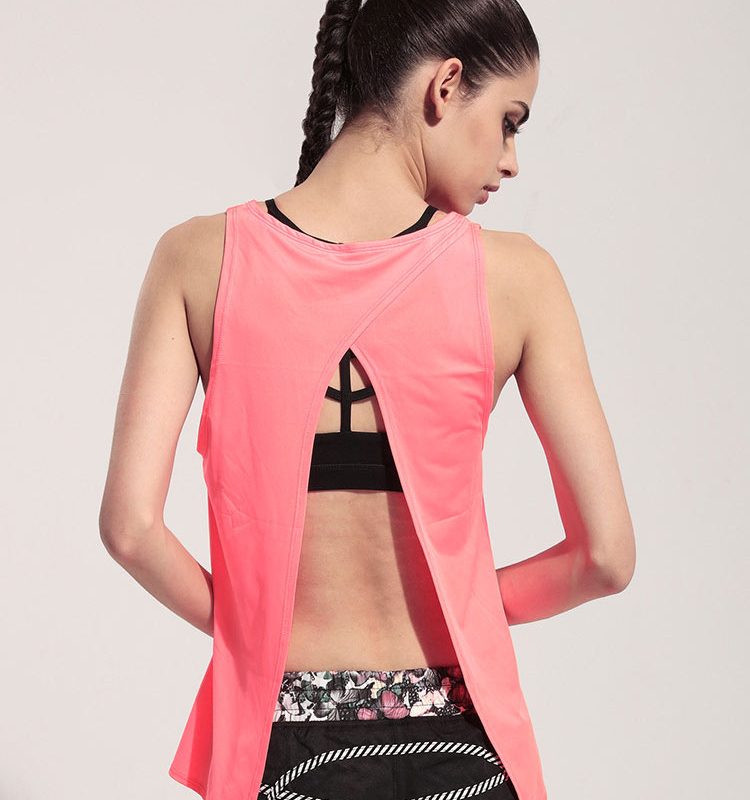 Áo Thun Tập Gym Nữ Lưới (Hồng Phấn)