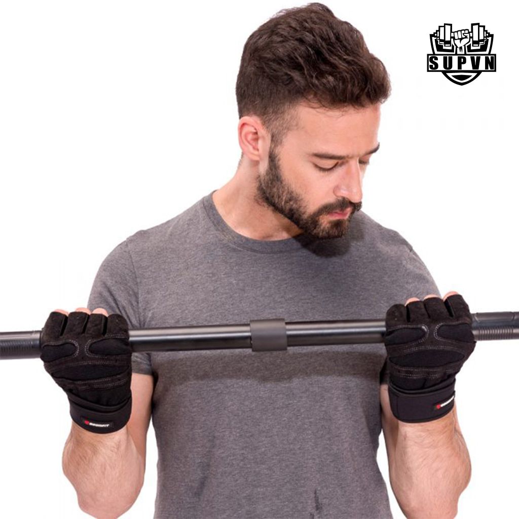 Găng Tay Tập Gym Có Cuốn Cổ Tay (Size L)